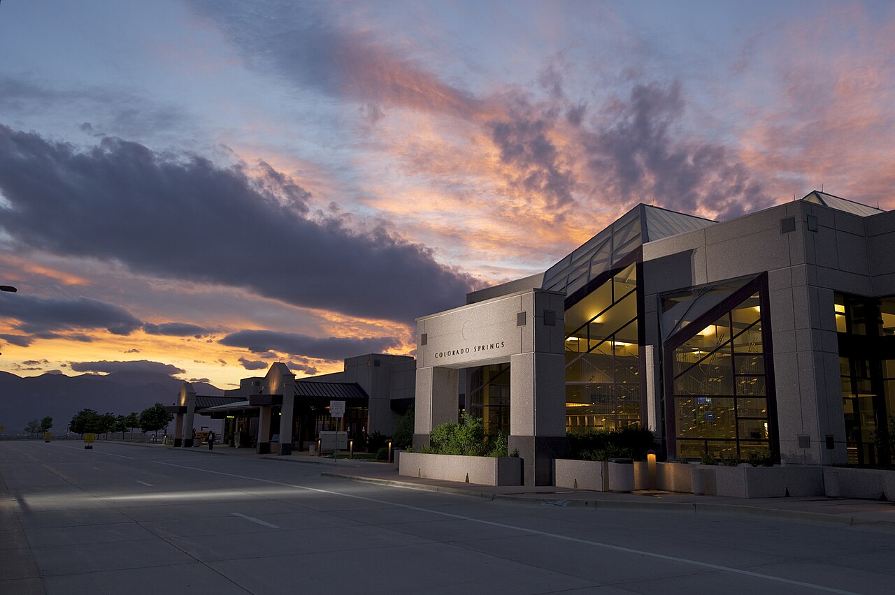 Colorado Springs Airport terminal building